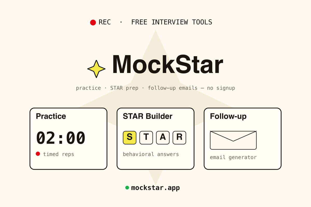 MockStar banner