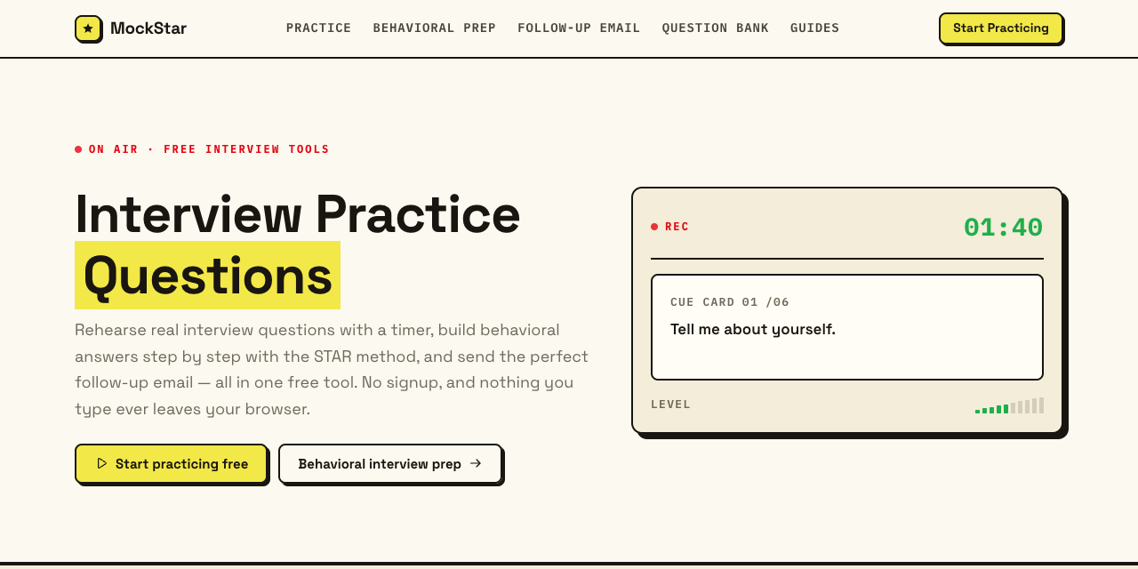 MockStar screenshot